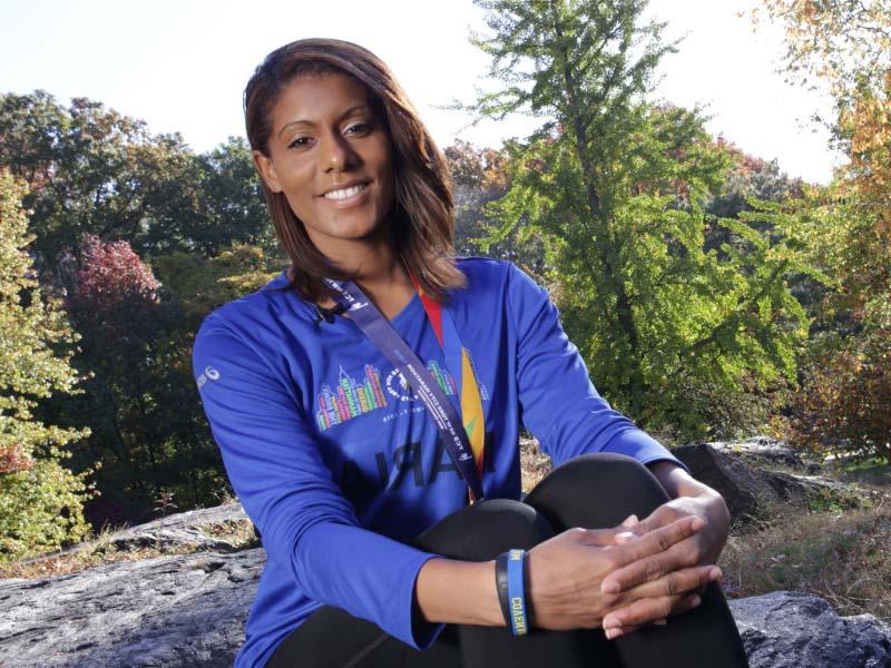 来自纽约的Maria Solis Belizaire在2016年成立了一个拉丁裔跑步团体，同时也融入了她的非洲裔拉丁裔传统。. (Foto cortesía de María Solís Belizaire)